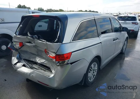 2014 Honda Odyssey Lx from USA, damaged, VIN 5FNRL5H23EB037506